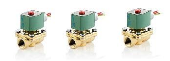 8210G009-120/60,110/50 Brass Body Pilot Operated General Service Solenoid V,ASCO