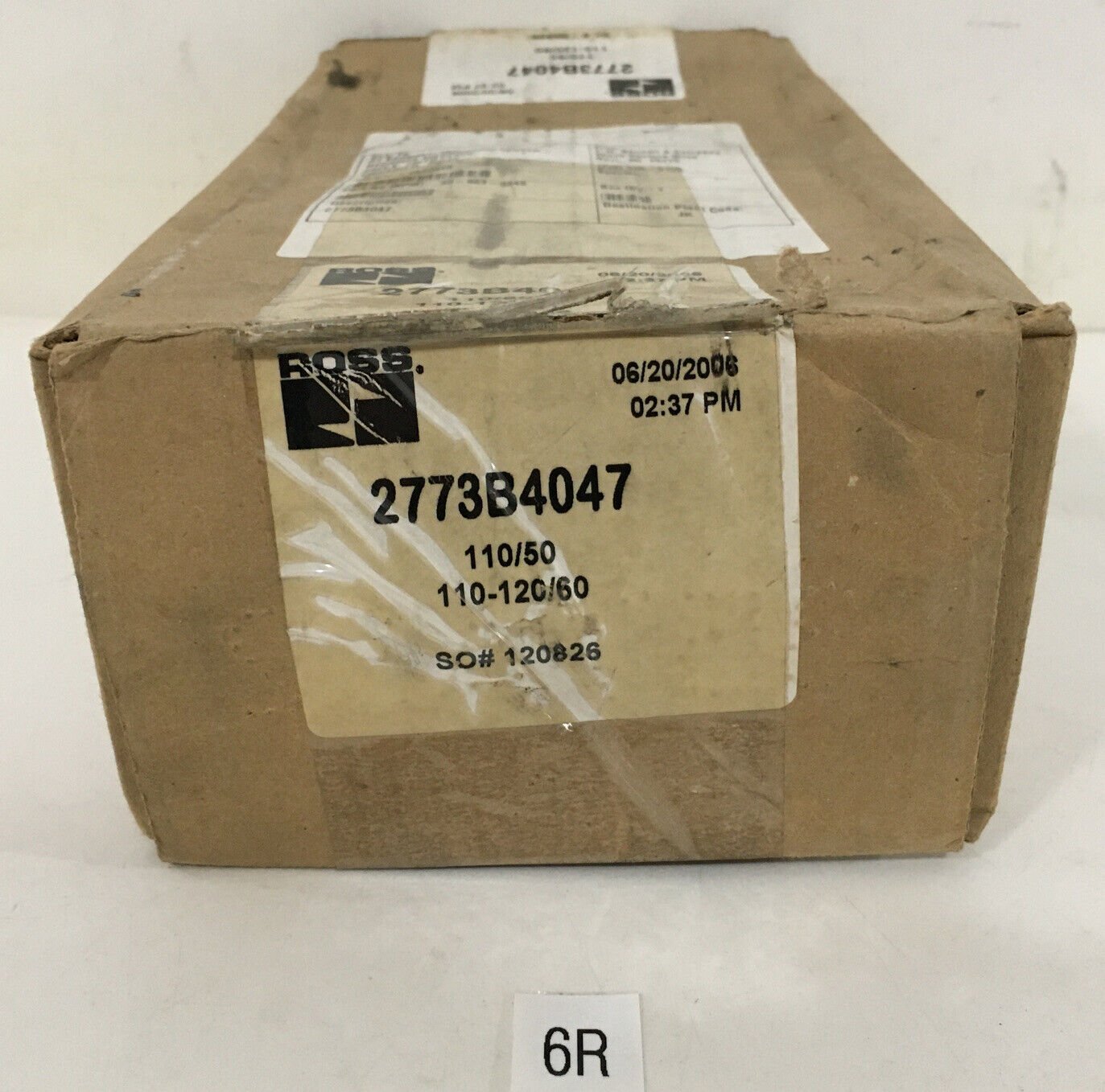 ROSS 2773B4047 110/50 110-120/60 Series 27 Valve And Adapter