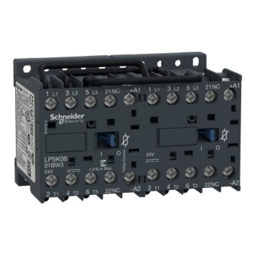 LP5K0601BW3 ,TeSys K reversing contactor - 3P,Schneider